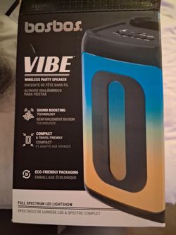 Bosbos blue tooth speaker