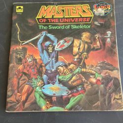 Vintage 1983 Masters of the Universe “The Sword of Skeletor” Hardcover Book