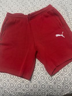 Puma Red Fleece Shorts size M