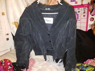 Fringe jacket vintage