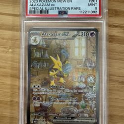 SIR Alakazam 201 From S&V 151 PSA 9