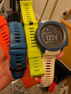 46mm Garmin Instinct SOLAR Smartwatch Waterproof 30day Battery 