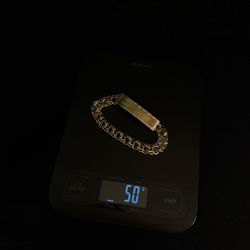 Solid 10K Chino Bracelet 