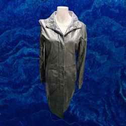 Women's Knoles & Carter Trench Leather Jacket 