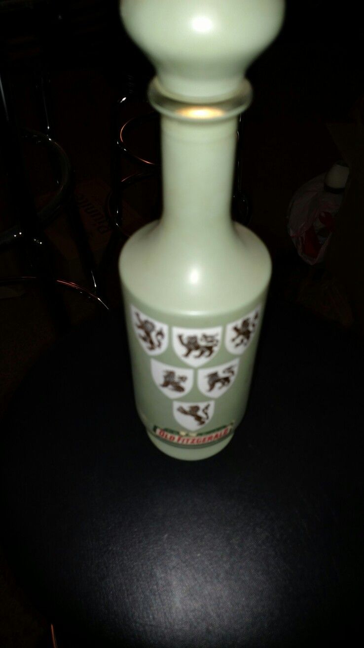 Old Fitzgerald liquor bottle
