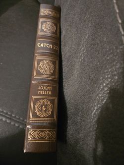 Catch-22 Joseph Heller Easton Press 1998 Premium Leather Bound Book, Gold Accent