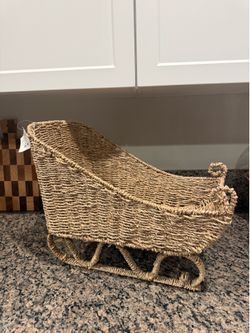 Christmas sleigh - rustic