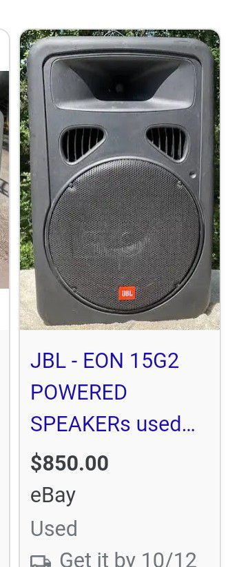 JBL Professional Eon Power 15 DJ Speaker 