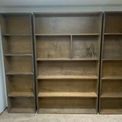 Very solid Book/display shelves