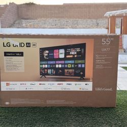 MV 55UA77 55” Lg smart 4k led Uhd tv
