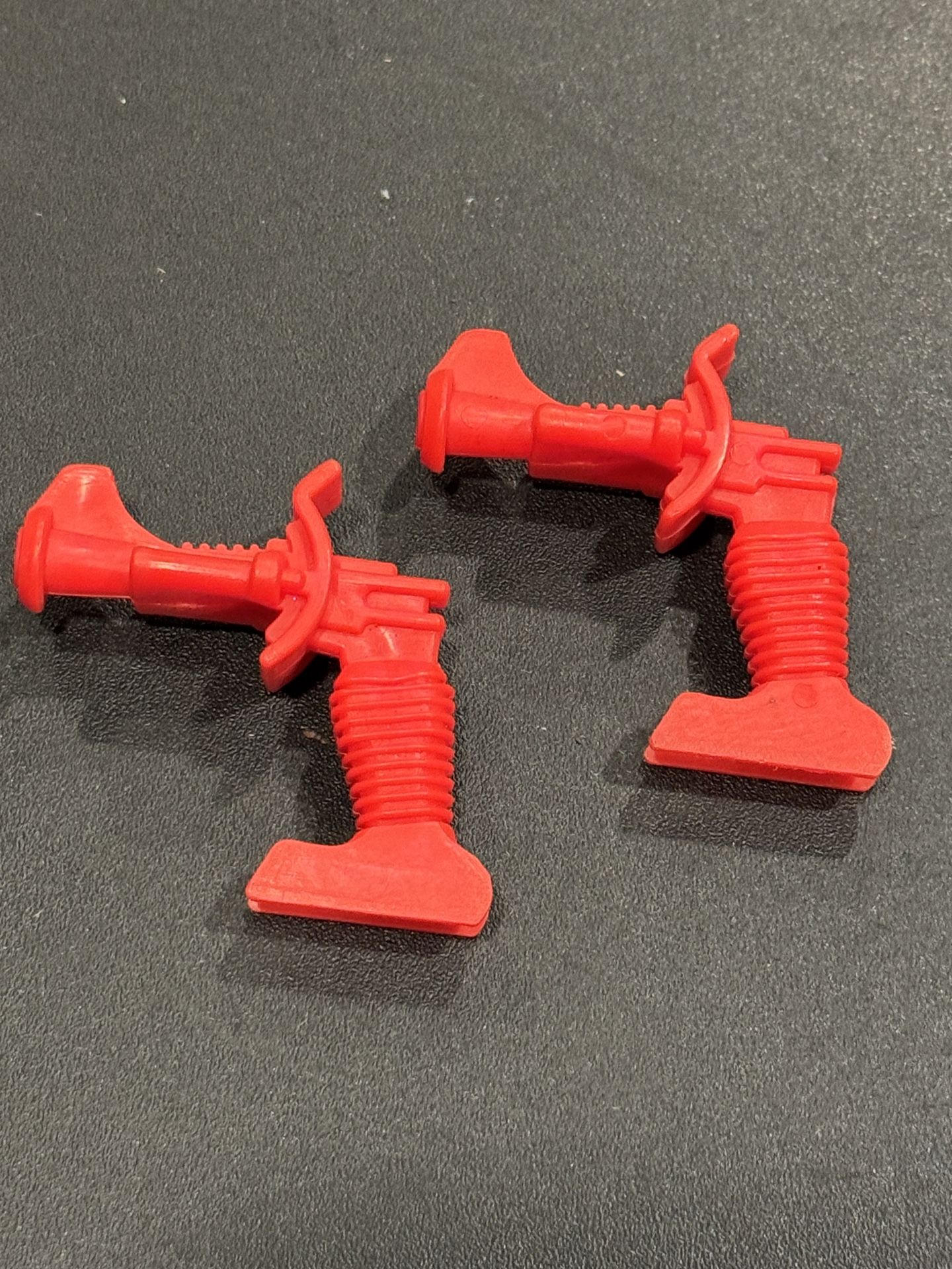 2-Panosh Place Voltron 1984 Authentic Red Tail Gun For Blue/Yellow Lion (2 Guns)