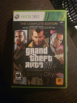 GTA 4 Xbox 360