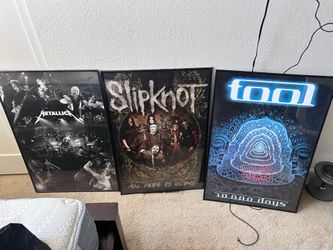 Rock/Metal Posters Tool Metallica Slipknot Mudvayne