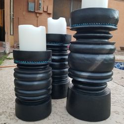 Three Tier Candleabra Set