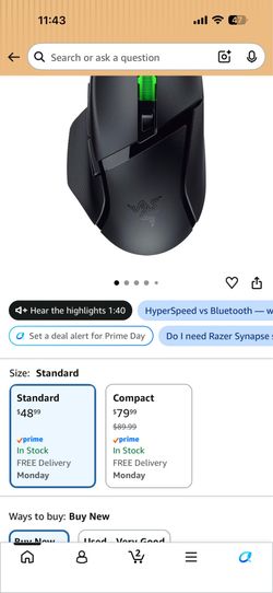 Basilisk v3 HyperSpeed
