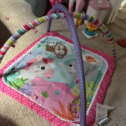 Playmat With Hanging Toys