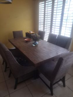 Kitchen table
