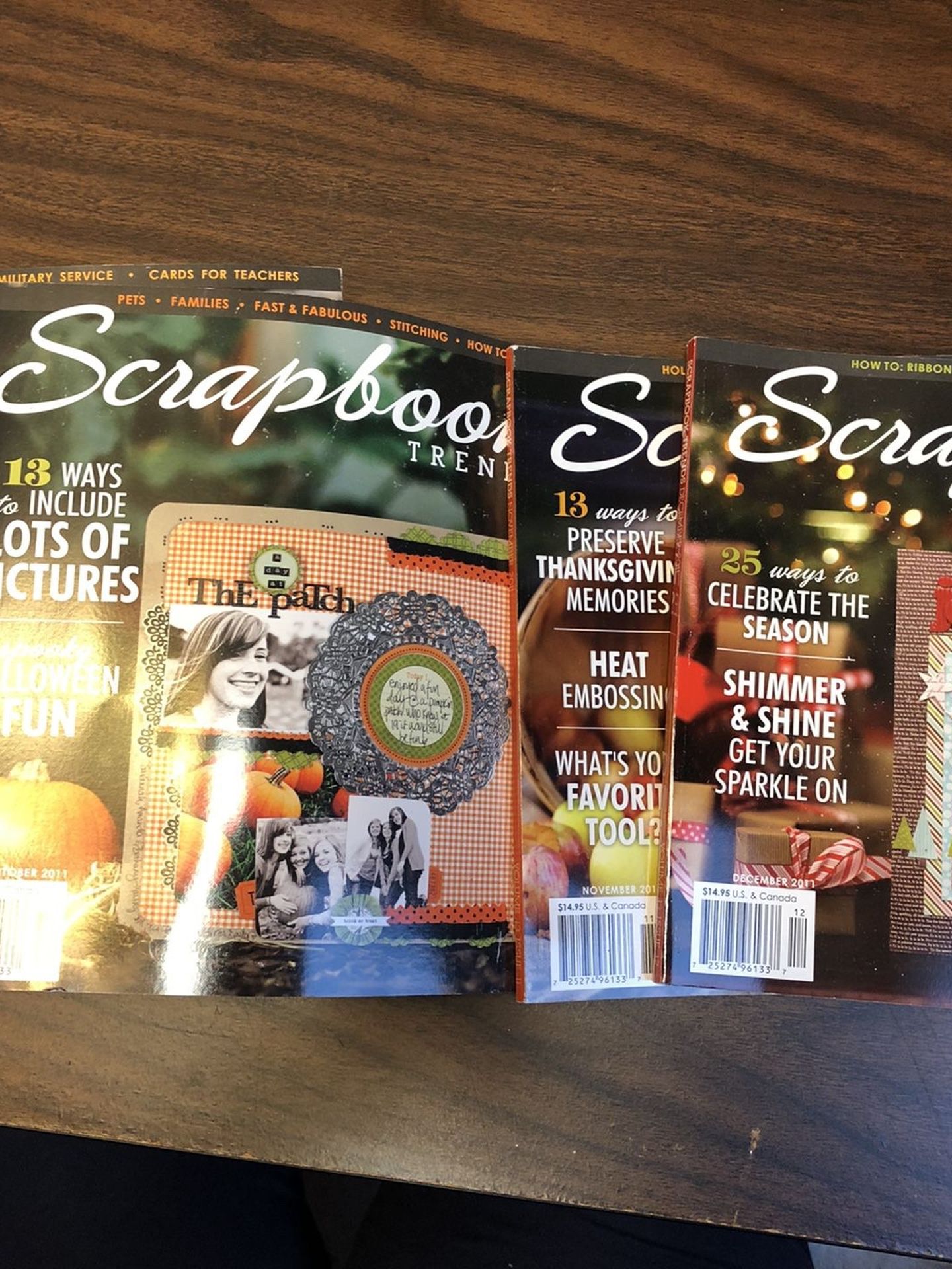 Scrapbooking/rubber Stamping Magazines