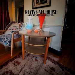 Vintage  Merman 3 Tier Side Table