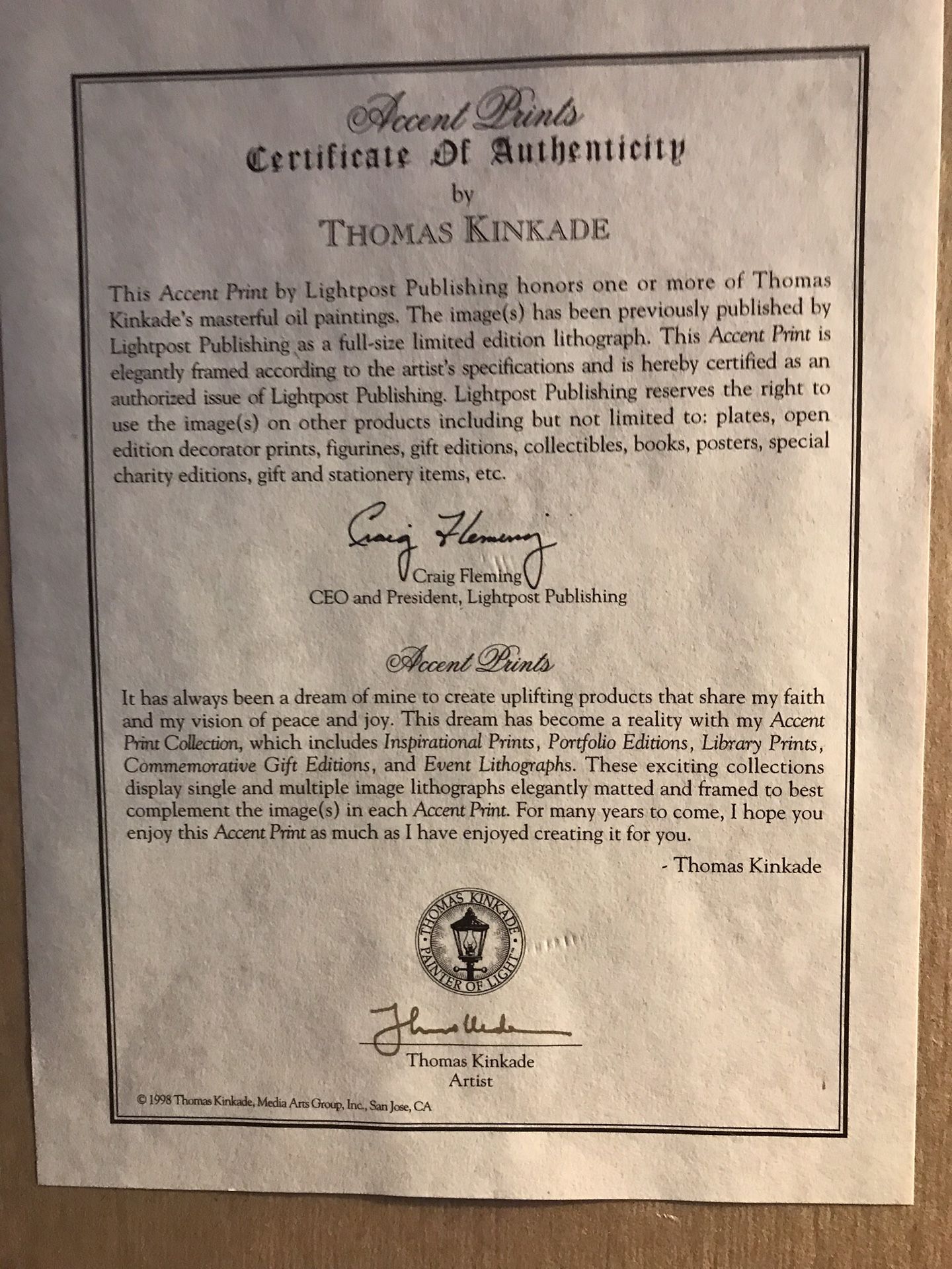 Thomas Kinkade