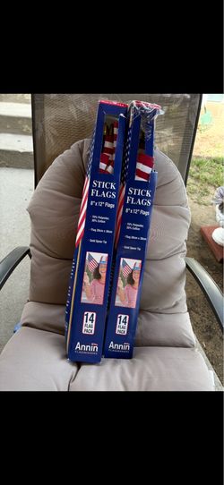 8x12 Stick Flag 14pk