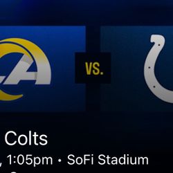 Colts vs. Rams