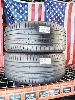 ✅ 2 USED TIRES 275/35ZR20 PIRELLI PZERO MAX PERFORMANCE PZ4 RUN-FLAT 2753522