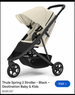 Thule Baby Kids Stroller with Tray and Cup Holder