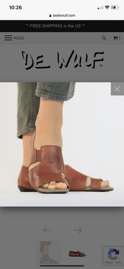 WOMEN'S (ANA) CHESTNUT BROWN SANDALS BY BERNARD DE WULF