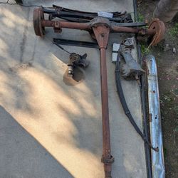 1950 Chevy 3100 Original Suspension