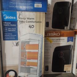 Infrared Quartz - Lasko Digital Cyclonic Fan Forced Heaters $40 Each