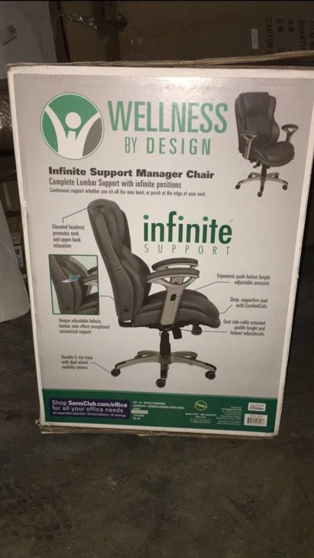Wellness by design infinite support manager chair hotsell