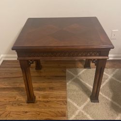 Wood Side Table