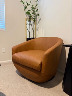 Swivel Accent Barrel Chair