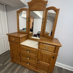 3 Mirrored Dresser