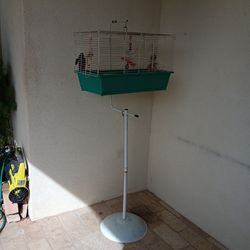 Bird  Cage With Base