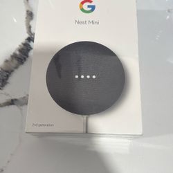 Google Nest Mini Smart Speaker - Chalk