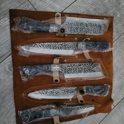 Damascus Chefs Set