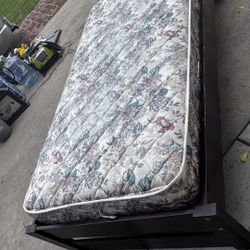 Twin Bed With Mattress 