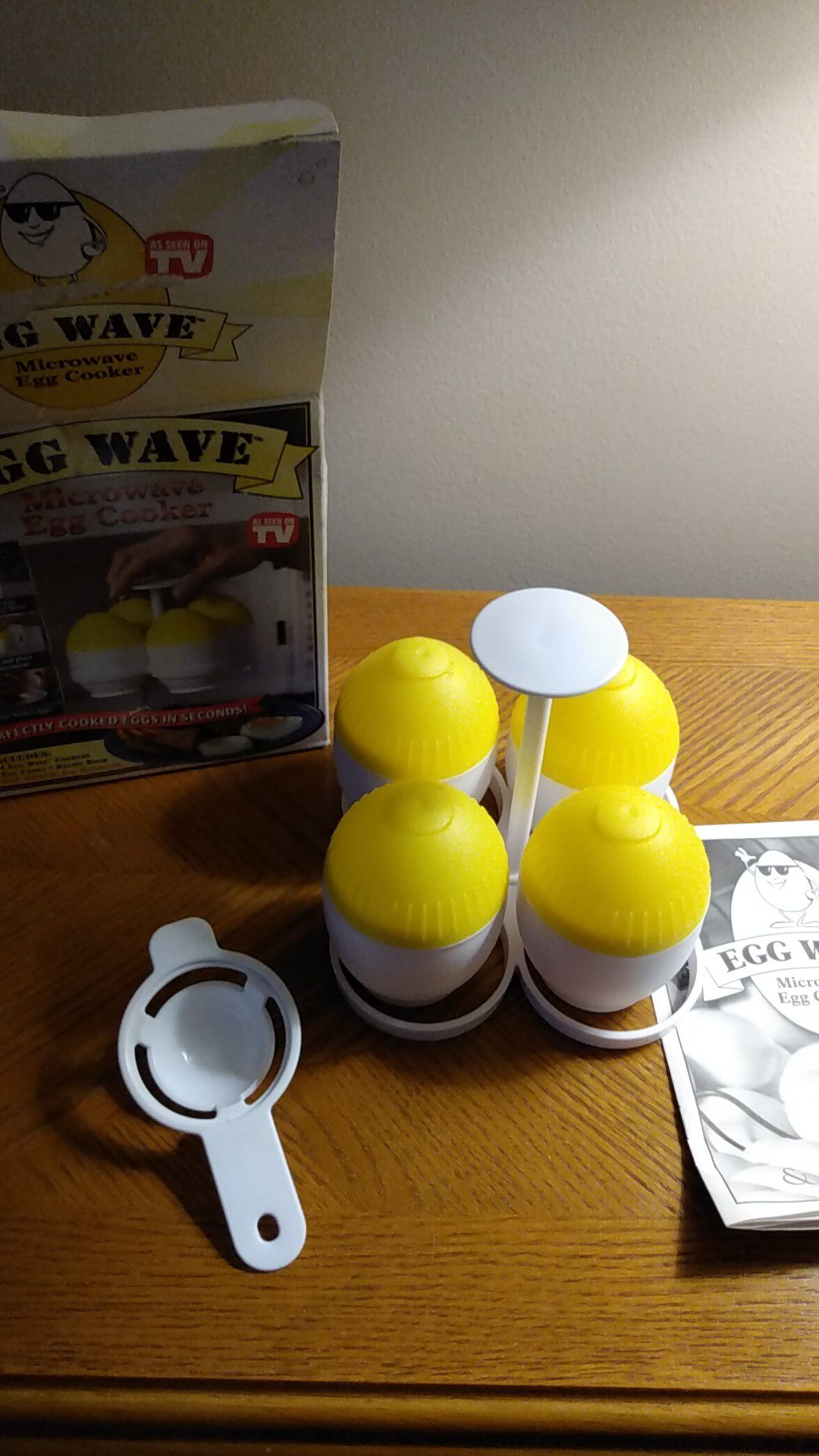 Egg-Tastic Ceramic Microwave Egg Cooker for Sale in Waltham, MA - OfferUp