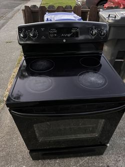 Ge Electric Stove ‼️‼️‼️with 3 Month Warranty 