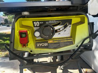 Ryobi 10” Table Saw with Stand