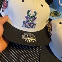 Fitted Hat Milwaukee Bucks 7 1/4