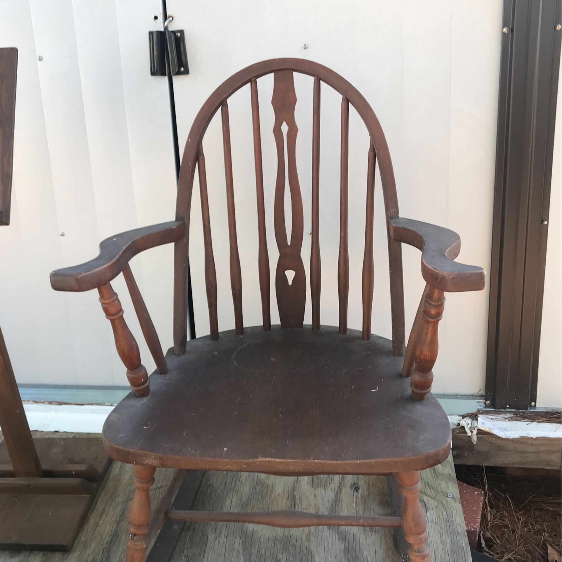 Antique Furniture (Podium, Rocking Chair, & Basket) $100/OBO