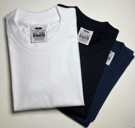 Pro Club Heavyweight T-Shirts 3-Pack / 5-Pack Bundle S-2XL Blank Tees