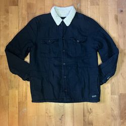 Hollister Men’s Black Jacket Fleece (S) 