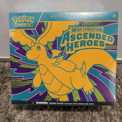 Brand New Pokemon Ascended Heroes Elite Training Box ETB