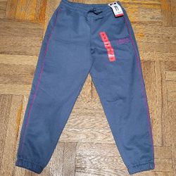 Puma Fleece Jogger - Blue, Size M