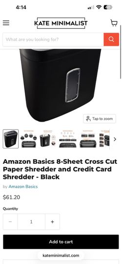 Paper shredder