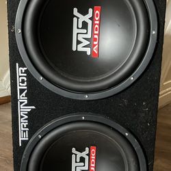 Speakers MTX12” Subs